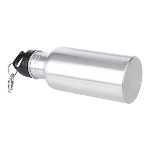 Bidon aluminiowy 600 ml do sublimacji - srebrny