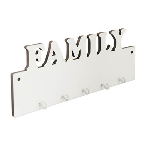 MDF ram för sublimering - FAMILY nyckelhängare