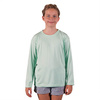 Youth Solar T-shirt met lange mouwen voor sublimatie - Seagrass