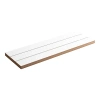 Rektangulær MDF-fotoramme, stribet, 45 x 15 cm