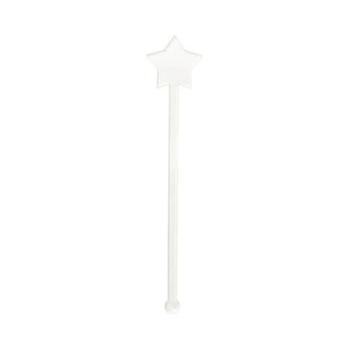 Akrila dzērienu maisītājs 15 cm sublimācijai - zvaigzne
