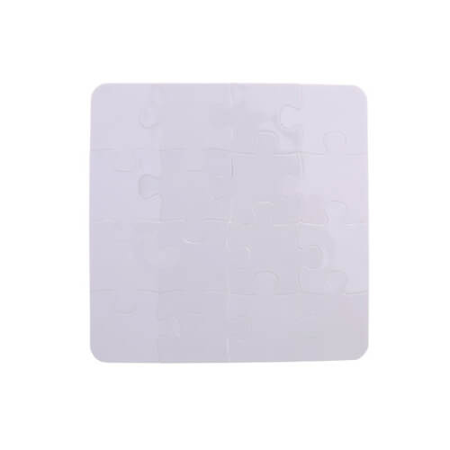 Plastična sestavljanka 13 x 13 cm 16 elementov Sublimacija Termični prenos