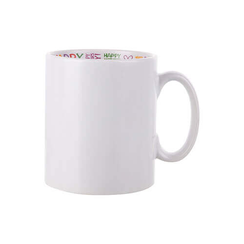 Mug 300 ml avec intérieur Happy Mother's Day Sublimation Transfert Thermique