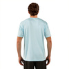 Solar T-shirt med korte muffer til sublimation - Arctic Blue