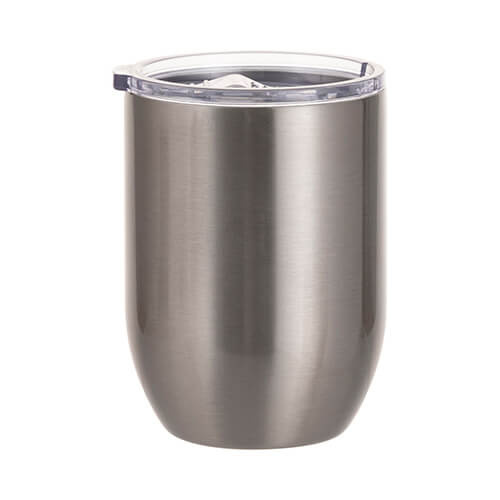 Tasse à vin 450 ml pour sublimation - argent