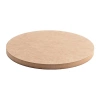 Rama foto rotundă din MDF, dungată, Ø 25,4 cm