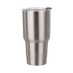 900 ml stainless steel mug for sublimation - silver