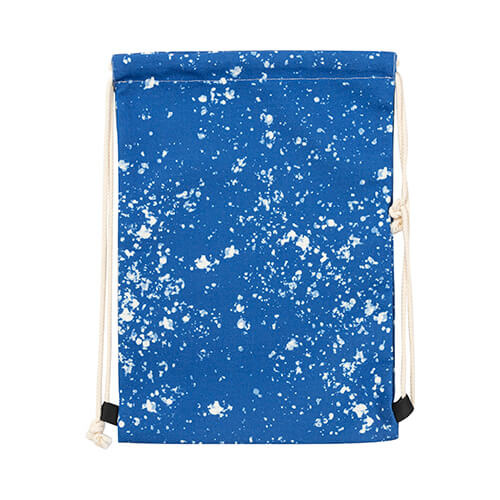 Vybielené zadné vrecko Starry Blue na sublimáciu