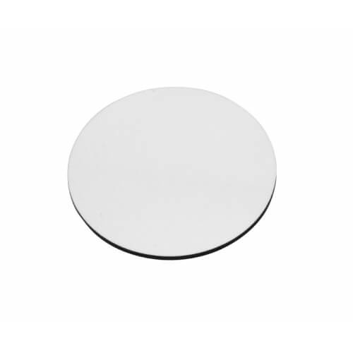 Valokuvakehys pyöreä MDF magneetilla 9,5 x 9,5 cm sublimaatio Lämpösiirto