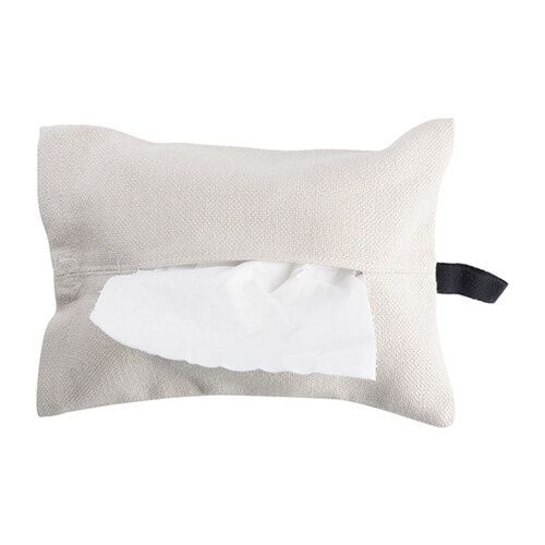 Étui à Kleenex en toile 24 x 18 cm pour sublimation