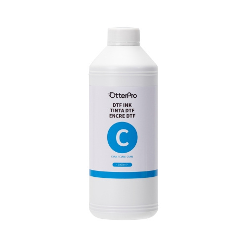 OtterPro DTF 1000 ml pigmendivärv - tsüaanne