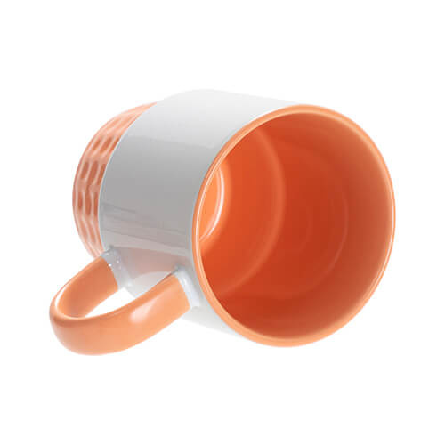 Cană stivuibilă 300 ml pentru sublimare - portocaliu