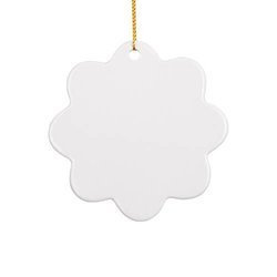 Pendentif en céramique pour sublimation - fiore