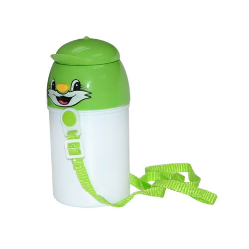 Bouteille / gourde pour enfant vert Sublimation Transfert Thermique