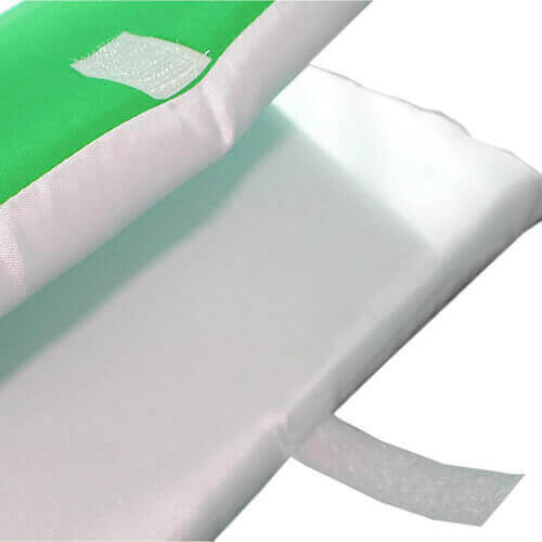 Tweekleurige stoelhoes voor sublimatie - groen