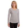 Solar langærmet t-shirt til sublimering til kvinder - Pearl Grey