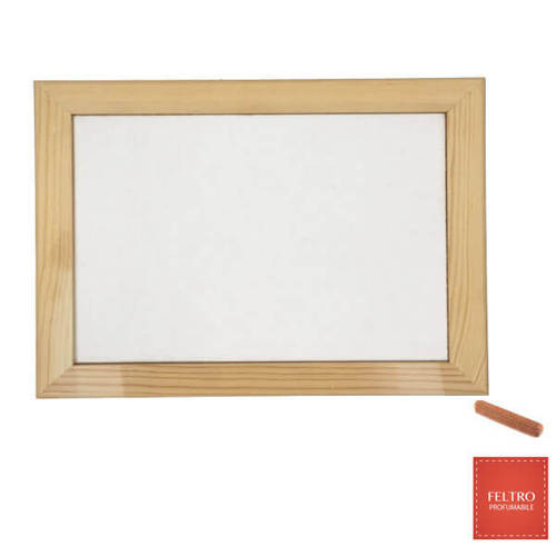 Rama din lemn 24 x 19 cm cu pâslă pentru imprimare Sublimare prin transfer termic