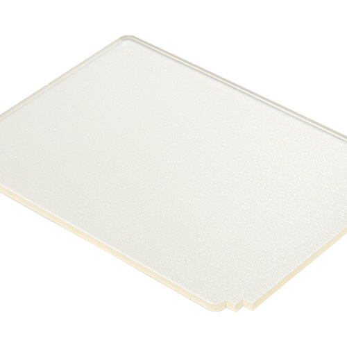 Akrylramme med glitter til sublimering - rektangel 12,7 x 17,8 cm