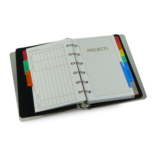 Agenda avec couverture métallique Sublimation Transfert Thermique