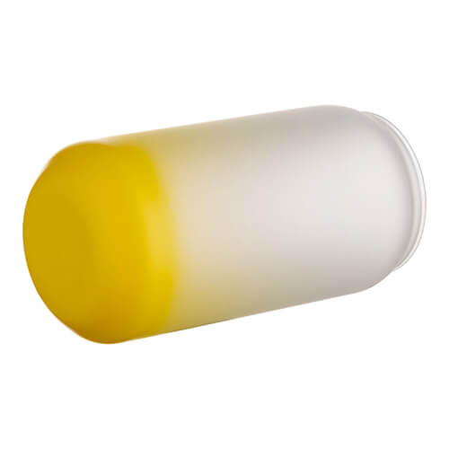 550 ml mat glas voor sublimatie - limoengroen gradiënt