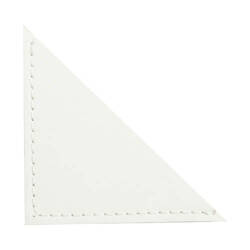 Nahkainen kirjanmerkki sublimaatiota varten - kolmio