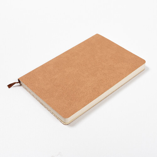 Carnet A5 avec couverture en cuir pour sublimation - brun