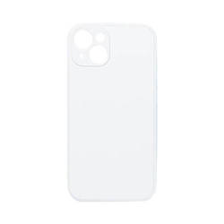 Coque en caoutchouc sublimée blanche pour iPhone 14