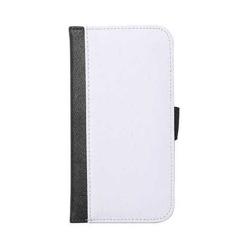 iPhone 11 sublimatie lederen hoesje - zwart