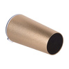 Thermal tumbler 480 ml for sublimation - gold glitter