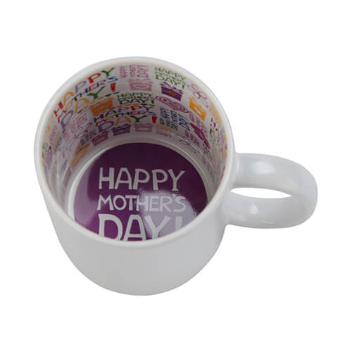A+ Cana de 330 ml cu interior Happy Mother's Day Sublimare Transfer termic