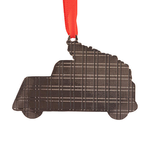 Metalowa zawieszka na choinkę do sublimacji - pickup