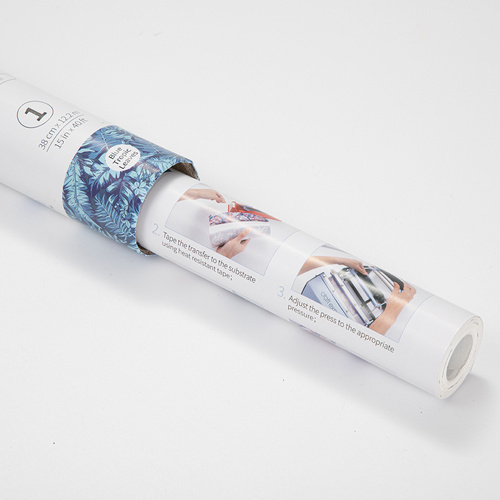 Craft Express hydro-sublimointi folio - Blue Tropic Leaves - Siniset trooppiset lehdet