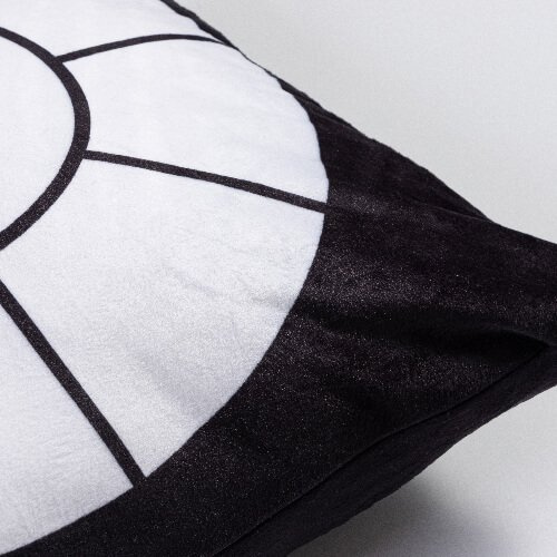 Plyšová obliečka na vankúš s fotografickými panelmi na sublimáciu - Circle