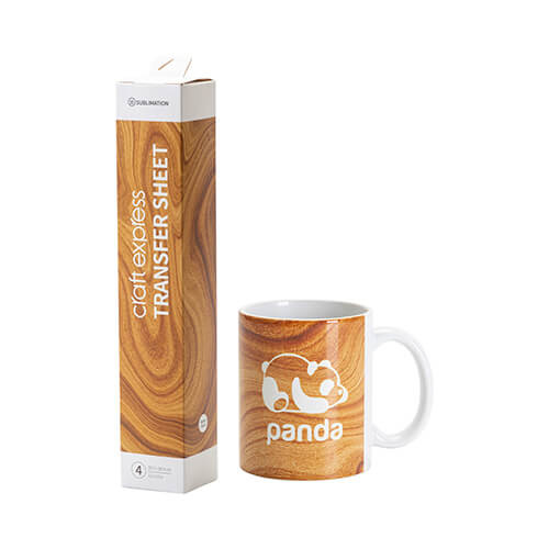 Craft Express warm zand transferfolie 30,5 x 30,5 cm - 4 st.