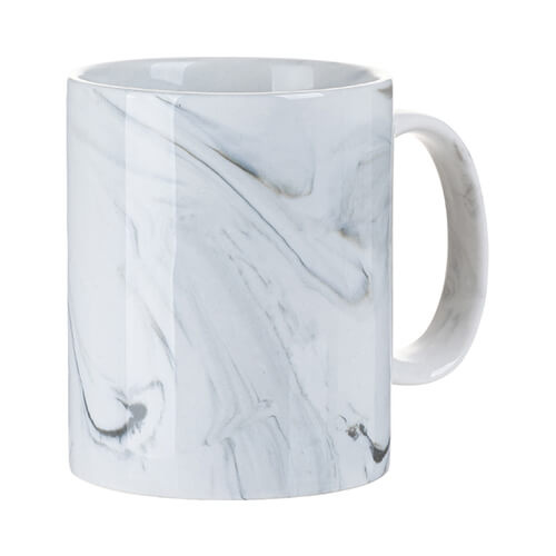 Mug 330 ml for sublimation - gray marble