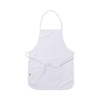 White apron with pocket for children for sublimation