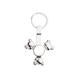 Breloc de metal - spinner pentru sublimare - Panda