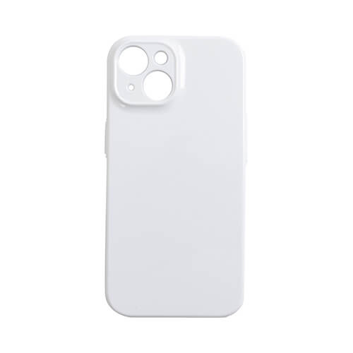 iPhone 15 3D-etui hvidt blankt til sublimering