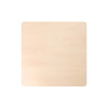 Pad 23 x 23 cm gjord av plywood för sublimering