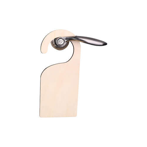 Hotel door hanger în placaj pentru sublimare