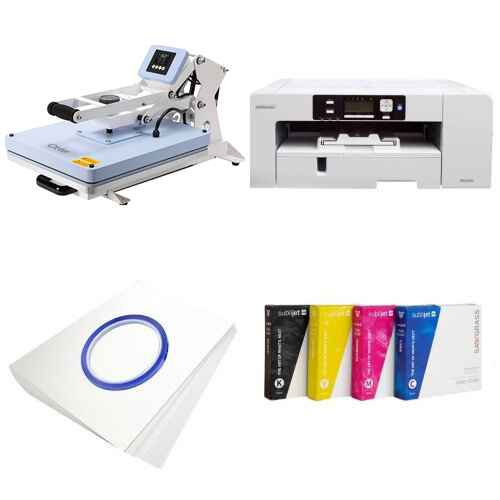 Sawgrass Virtuoso SG1000 printer set + automatic flatbed press 40 x 50 cm - OT-PB4050SMDLB