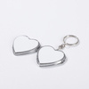 Sleutelhanger afsluitbare spiegel voor sublimatie - hart