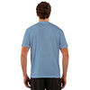 Basic kortærmet T-shirt til sublimering - Blizzard Blue