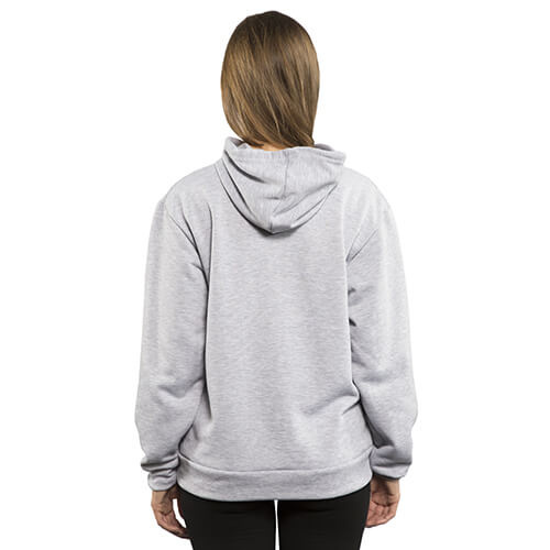 Grå Vapor hoodie för sublimering