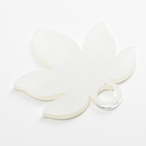 Acryl naambadge voor 1200 ml mok voor sublimatie - blad