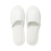 Adult slippers with short upper for sublimation - white sole