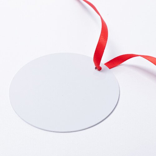 Pendentif en métal pour sublimation - cercle