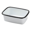 Enamel bowl 20 x 14,5 x 7 cm for sublimation