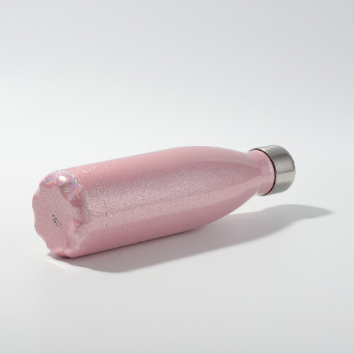 Bidon – bouteille pour boissons 500 ml pour sublimation - rose irisé