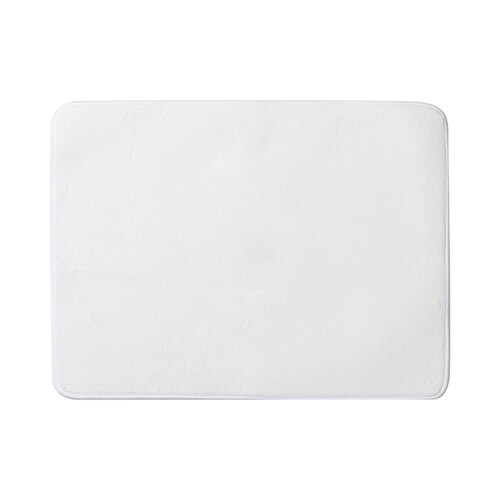 Flanel téglalap alakú lábtörlő szublimációhoz